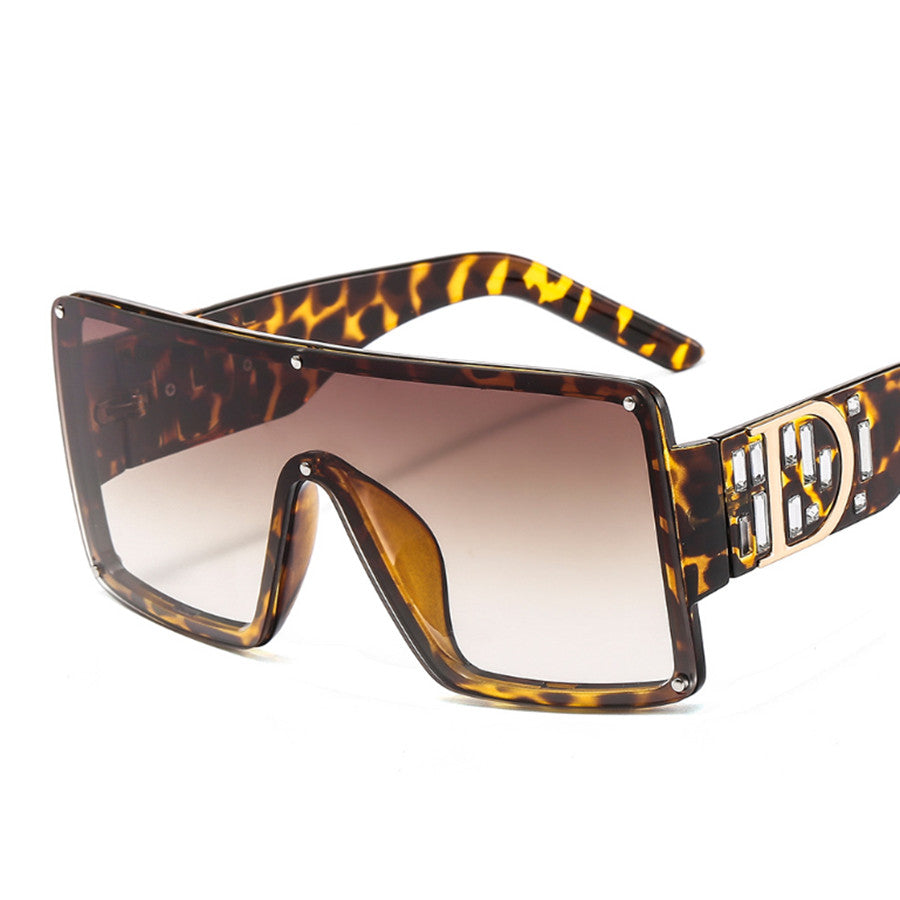 Oversized  Square Sunglasses For Women Big Frame With D Retro  Designer Sun Glasses UV400 Eyewear Shades