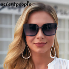 Load image into Gallery viewer, Oversized Square Sunglasses Women 2023  Brand Designer Trendy Large Frame Sunglasses For Men Gradient Lens Eyewear