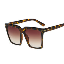 Load image into Gallery viewer, Oversized Square Sunglasses Women Designer  Big Frame Sun Glasses Female Vintage Gradient Driver Oculos De Sol