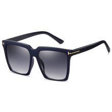 Load image into Gallery viewer, Oversized Square Sunglasses Women Men with Metal T shaped design UV400