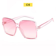 Load image into Gallery viewer, Oversized Square Sunglasses Women Mens Oversize Sun Glasses Female Famous Brand Black Eyewear Gafas de sol
