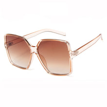 Load image into Gallery viewer, Oversized Square Sunglasses Women Mens Oversize Sun Glasses Female Famous Brand Black Eyewear Gafas de sol