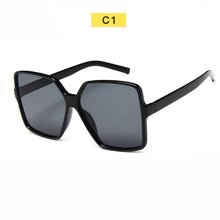 Load image into Gallery viewer, Oversized Square Sunglasses Women Mens Oversize Sun Glasses Female Famous Brand Black Eyewear Gafas de sol