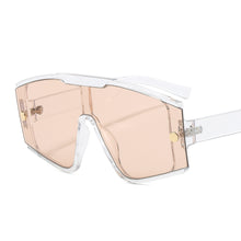 Load image into Gallery viewer, Oversized Sunglasses Goggle Women Men Large Frame One-piece Sun Shades Glasses Female Brand Designer Eyewear UV400