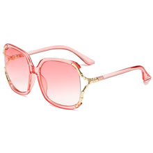 Load image into Gallery viewer, Oversized Sunglasses Ladies  Brand Big Frame Square Sun Glasses Female Gradient Eyeware Pink Green UV400 Oculos