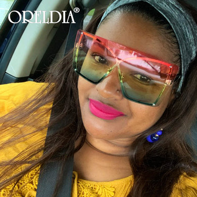 Oversized Sunglasses Women 2023  Brand  Rimless Square Sun Glasses Metal Female Shades UV400 Men Glasses Gafas