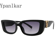 Load image into Gallery viewer, Oversized Sunglasses Women Men Square Sunglasses Men Vintage Shield Steampunk Glasses Female UV400