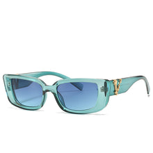 Load image into Gallery viewer, Oversized Sunglasses Women Men Square Sunglasses Men Vintage Shield Steampunk Glasses Female UV400