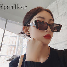 Load image into Gallery viewer, Oversized Sunglasses Women Men Square Sunglasses Men Vintage Shield Steampunk Glasses Female UV400