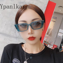 Load image into Gallery viewer, Oversized Sunglasses Women Men Square Sunglasses Men Vintage Shield Steampunk Glasses Female UV400