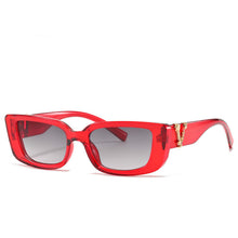 Load image into Gallery viewer, Oversized Sunglasses Women Men Square Sunglasses Men Vintage Shield Steampunk Glasses Female UV400