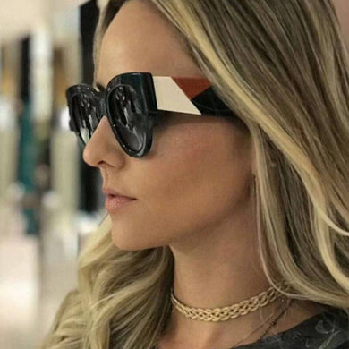 Oversized Sunglasses Women Vintage Brand Black Pink Sun Glasses Square Sunglasses Women Men Big Legs Shades UV400