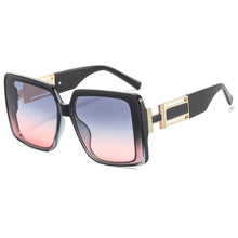 Carica l&#39;immagine nel visualizzatore di Gallery, Oversized Trend Hollow Frame Sunglasses Brand Designer Female Sunglasses Model Eyeglasses Outdoor oculos de sol