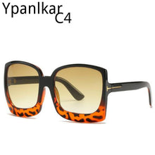 Load image into Gallery viewer, Oversized Women Sunglasses Brand Designer Plastic Female Big Frame Gradient Sun Glasses UV400 gafas de sol mujer