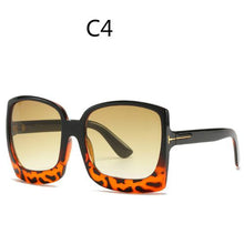 Load image into Gallery viewer, Oversized Women Sunglasses Brand Designer Plastic Female Big Frame Gradient Sun Glasses UV400 gafas de sol mujer