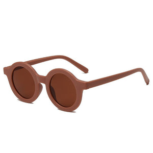 Parent-child Sunglasses Women Men Round Sun Glasses Kids Sunglasses UV400 Protection Child Eyeglasses Outdoor Goggles