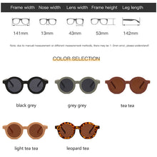 Load image into Gallery viewer, Parent-child Sunglasses Women Men Round Sun Glasses Kids Sunglasses UV400 Protection Child Eyeglasses Outdoor Goggles