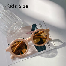 Load image into Gallery viewer, Parent-child Sunglasses Women Men Round Sun Glasses Kids Sunglasses UV400 Protection Child Eyeglasses Outdoor Goggles