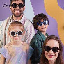 Load image into Gallery viewer, Parent-child Sunglasses Women Men Round Sun Glasses Kids Sunglasses UV400 Protection Child Eyeglasses Outdoor Goggles