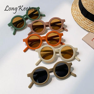 Parent-child Sunglasses Women Men Round Sun Glasses Kids Sunglasses UV400 Protection Child Eyeglasses Outdoor Goggles