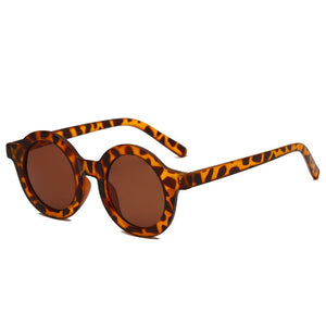 Parent-child Sunglasses Women Men Round Sun Glasses Kids Sunglasses UV400 Protection Child Eyeglasses Outdoor Goggles