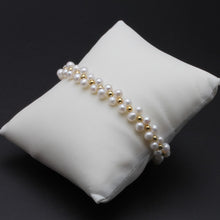 Load image into Gallery viewer, Fashion Pearl Bracelet Jewelry Natural Pearl Bracelet 925 Sterling Silver Jewelry Bracelet for wedding