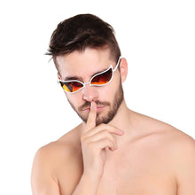 Carica l&#39;immagine nel visualizzatore di Gallery, Personalità One Piece Donquixote Doflamingo Cat Eye Occhiali da sole per donna Uomo Funny Eyewear UV400 Occhiali da sole Shades 