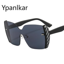 Load image into Gallery viewer, Personality Sunglasses Frameless One-piece Sunglasses Female 2023 Personality Street Shooting Men Women Glasses UV400