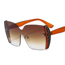 Load image into Gallery viewer, Personality Sunglasses Frameless One-piece Sunglasses Female 2023 Personality Street Shooting Men Women Glasses UV400