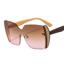 Load image into Gallery viewer, Personality Sunglasses Frameless One-piece Sunglasses Female 2023 Personality Street Shooting Men Women Glasses UV400