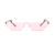 Personality small frame funny mosaic coding pixel sunglasses party game essential