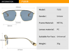 Load image into Gallery viewer, Pilot Aviation Sunglasses MenShades Retro Classic Silver Sun Glasses Female Male  Brand Designer Lunette
