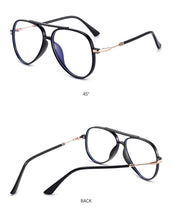 Load image into Gallery viewer, Pilot Blue Light Goggles Men TR90 Optical Glasses Frame Anti Blue Ray Eyewear Women Ultralight Clear Lens Mtopia Glasses