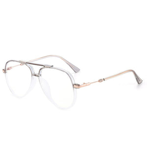 Pilot Blue Light Goggles Men TR90 Optical Glasses Frame Anti Blue Ray Eyewear Women Ultralight Clear Lens Mtopia Glasses