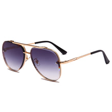 Carica l'immagine nel visualizzatore di Gallery, Pilot Sunglasses Men Women  Sun Glasses Cool Mirror Vintage Oval Driving Glasses Lady Gradient Shades Gafas De Sol