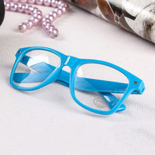 Load image into Gallery viewer, Plain Mirror Eyeglasses Eye Glasses Spectacle Flat Clear Len Geek Nerd Glasses Full Frame Eyewear 16 Colors