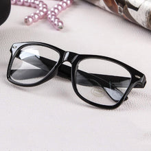 Load image into Gallery viewer, Plain Mirror Eyeglasses Eye Glasses Spectacle Flat Clear Len Geek Nerd Glasses Full Frame Eyewear 16 Colors