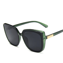 Load image into Gallery viewer, Plastic Cat Eye Women Oversized Sunglasses Brand Designer Vintage Retro Mirror Sun Glasses For Female UV400 Oculos