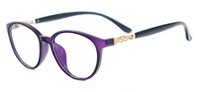 Load image into Gallery viewer, Plastic Designer Oval Spectacle Frames Prescription Eyeglass Frames For Women For Myopia Reading Lenses