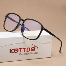 Load image into Gallery viewer, Plastic Oversized Eyeglasses Women Anti Blue Ray Optical Glasses Frame Spectacle Clear Computer Eye Glasses For Men