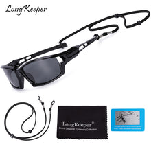 Load image into Gallery viewer, Polarized Fishing Sunglasses Men Women Square Frame Driving Sports Sun Glasses With Strap Eyewear Shades Goggles Gafas