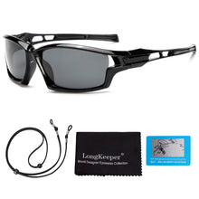 Load image into Gallery viewer, Polarized Fishing Sunglasses Men Women Square Frame Driving Sports Sun Glasses With Strap Eyewear Shades Goggles Gafas