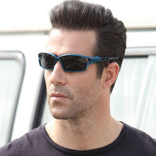 Load image into Gallery viewer, Polarized Fishing Sunglasses Men Women Square Frame Driving Sports Sun Glasses With Strap Eyewear Shades Goggles Gafas