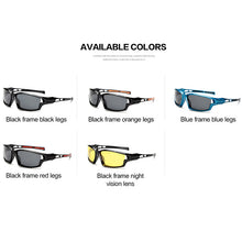 Load image into Gallery viewer, Polarized Fishing Sunglasses Men Women Square Frame Driving Sports Sun Glasses With Strap Eyewear Shades Goggles Gafas