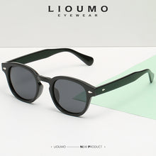 Load image into Gallery viewer, Polarized Sunglasses For Men 2023 Round Women&#39;s Glasses Rivet Eyeglass Trendy Shades Leopard Color lunettes de soleil