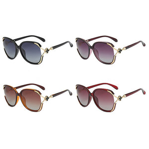 Polarized Sunglasses Ladies Design Brand Big Frame Gradient Sun Glasses Retro 2023