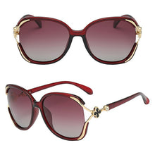 Load image into Gallery viewer, Polarized Sunglasses Ladies Design Brand Big Frame Gradient Sun Glasses Retro 2023