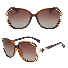 Load image into Gallery viewer, Polarized Sunglasses Ladies Design Brand Big Frame Gradient Sun Glasses Retro 2023