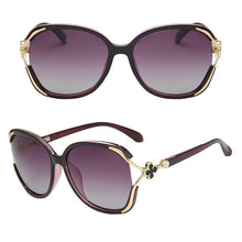 Load image into Gallery viewer, Polarized Sunglasses Ladies Design Brand Big Frame Gradient Sun Glasses Retro 2023