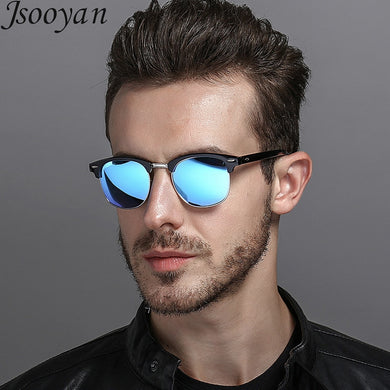 Polarized Sunglasses Men Women Vintage Polar Rays Sunglass For Driving Brand Retro Round Sun Glasses Male Black Eyewear